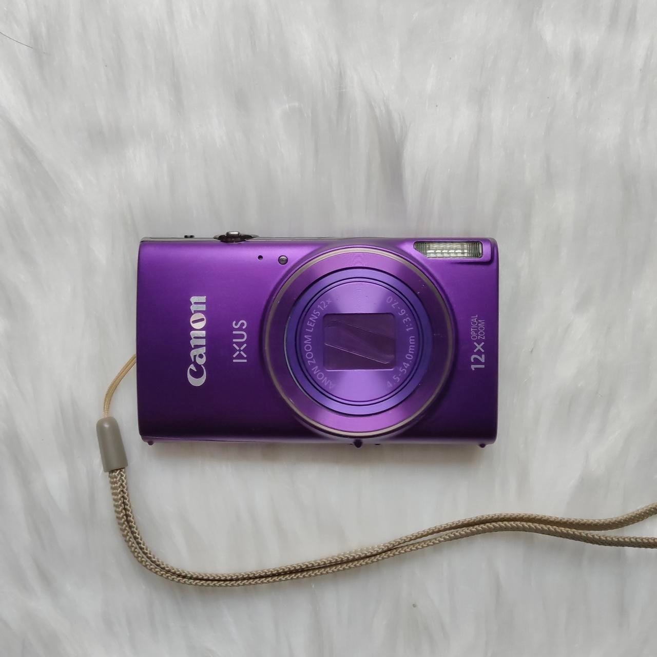 928374YT-1.jpg Used Digital Camera | Canon IXUS 285 HS digital camera Wi-Fi & Rarely in Purple | Complete Set - Image 1