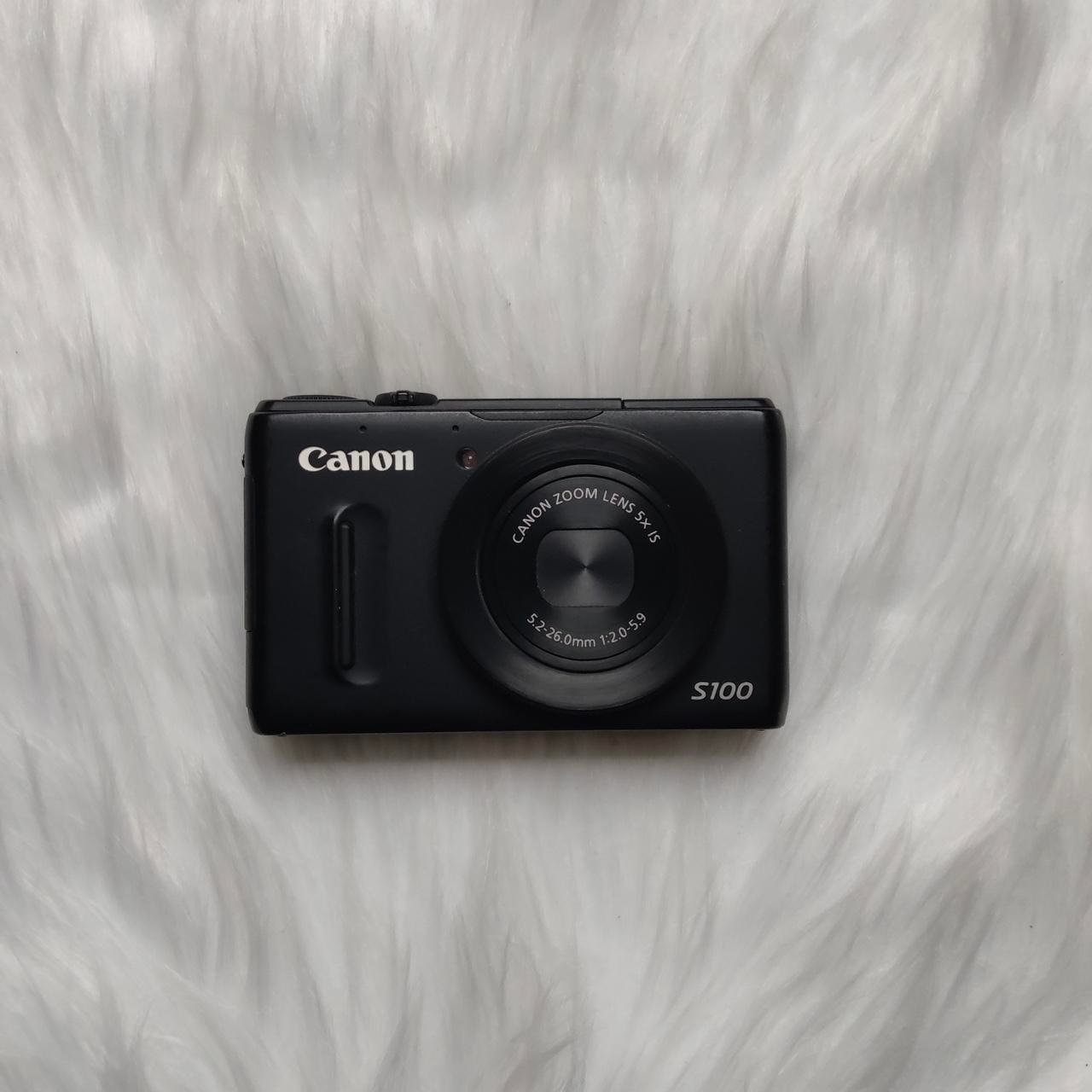 OAZIEU-1.jpg Used Digital Camera | Canon PowerShot S100 digital camera - Boxed & Black | Complete Set - Image 1